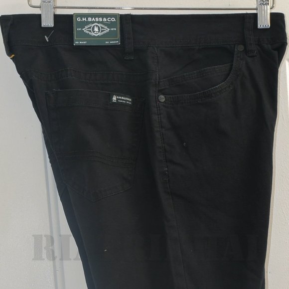 BLACK NWT G.H. Bass & Co. Men's 6 Pocket Groundwork‎ Pant - Picture 8 of 9
